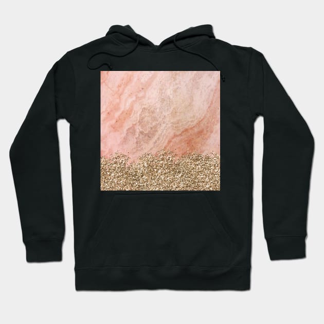 Marble gold rush II Hoodie by marbleco